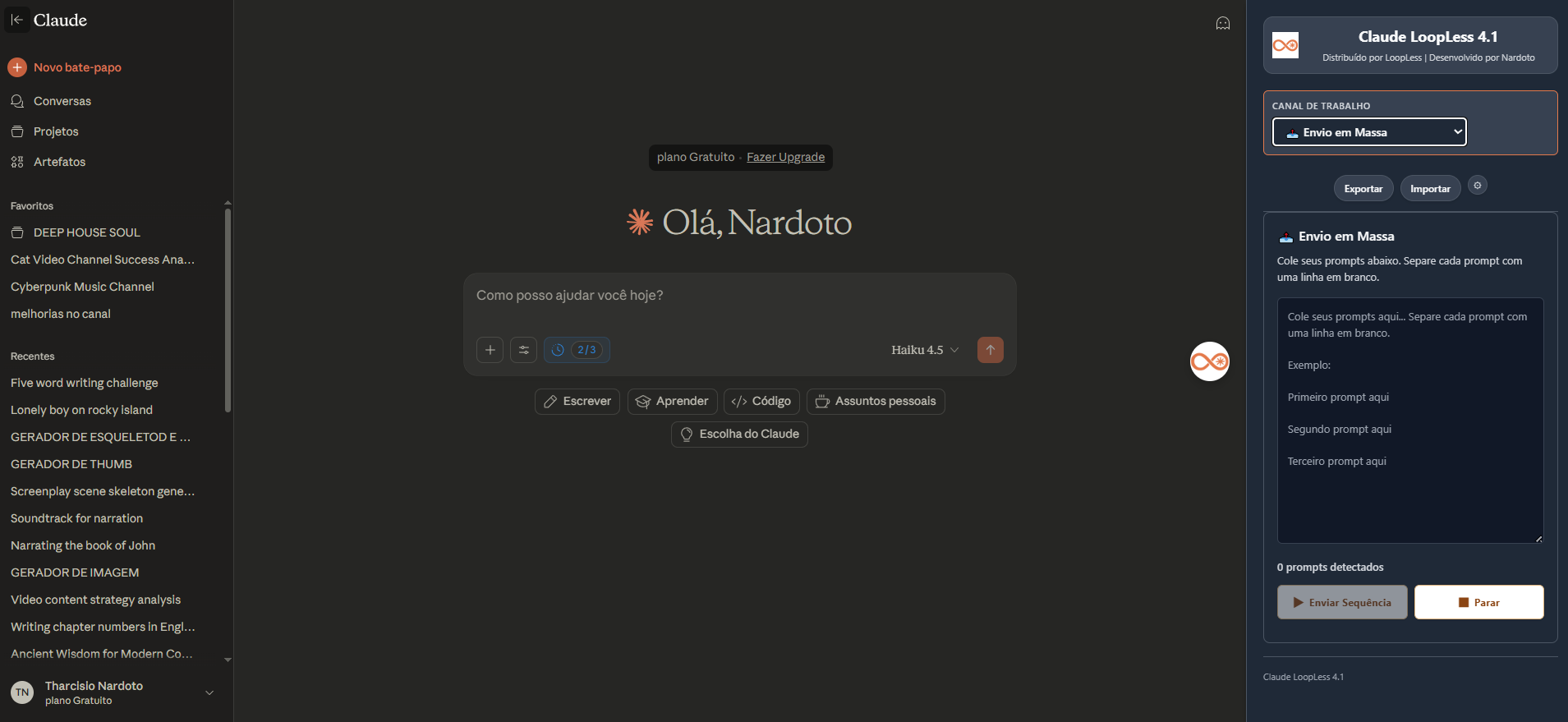 Claude Mass Prompter